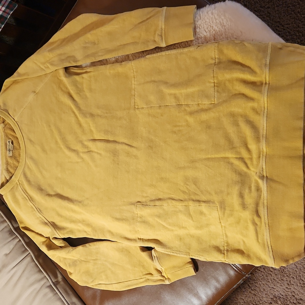 TOAD&CO epique long sleeve dress in golden hour Size M
